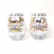 Glass Tumbler Large | Enchanted Garden | Set of 2